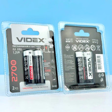 Акумулятор Videx Rechargeable R6/AA 2700mAh 1.2V(HR6,AA,NiMN)