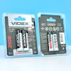 Акумулятор Videx Rechargeable R6/AA 2100mAh 1.2V(HR6,size AA,NiMN)