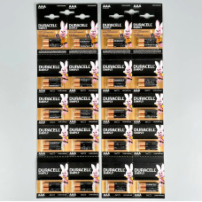 Батарейка DURACELL LR03 AAA MN2400 Alkaline 1.5V (20шт.)
