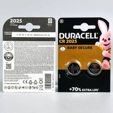 Батарейка DURACELL DL2025 DSN, CR2025 3V (2шт.)