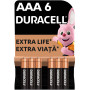 Батарейка DURACELL LR03 AAA MN2400 Alkaline (6шт.)