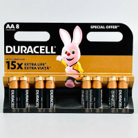 Батарейка DURACELL LR6 MN1500 AA 1.5V пальчикова (8шт.)