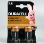 Батарейка DURACELL C LR14, MN1400 1.5V (2шт.)