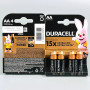 Батарейка лужна DURACELL LR6 AA MN1500 1.5V Alkaline пальчикова (4шт.)