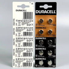 Батарейка лужна DURACELL LR44 A76 V13GA Alkaline (10шт.)