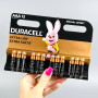 Батарейка лужна DURACELL LR03 AAA MN2400 Alkaline міні-пальчикова (12шт.)