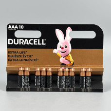 Батарейка DURACELL LR03 MN2400 AAA (10шт.)