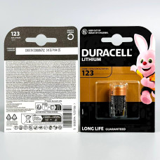 Батарейка DURACELL CR 123