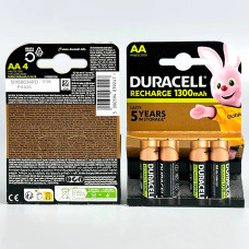 Батарейка DURACELL HR6 (AA) 1300mAh (4 шт.)