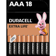 Батарейка DURACELL LR03 AAA MN2400 (18шт.)