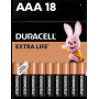 Батарейка DURACELL LR03 AAA MN2400 (18шт.)