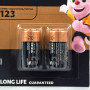 Батарейка DURACELL DL123 (2шт.)