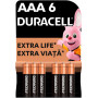 Батарейки DURACELL LR03 MN2400 AAA (6шт.)