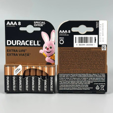 Батарейка DURACELL LR03 MN2400 ААА (8 шт.)