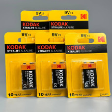 Батарейка Kodak XTRALIFE Alkaline 6LR61 9V (5 шт)