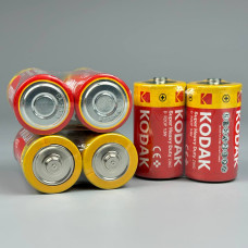 Батарейка Kodak Super Heavy Duty Zinc D R20P 1.5V (4 шт)