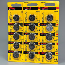 Батарейка Kodak Max Lithium CR2016 3V (10 шт)