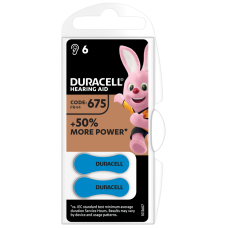 Батарейка DURACELL PR44 size 675 (6 шт.) (для слухових апаратів)