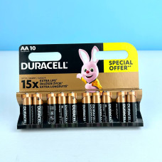 Батарейка лужна DURACELL LR6 AA MN1500 Alkaline 1.5V