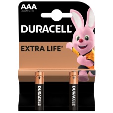 Батарейка лужна DURACELL LR03 AAA MN2400 Alkaline 1.5V міні-пальчикова (10шт.)