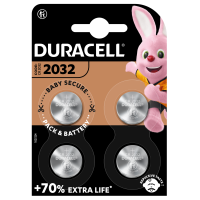 Батарейка DURACELL DL2032 DSN, CR2032 (4шт.)