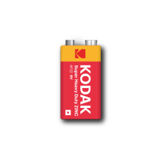Батарейка-крона сольова Kodak SUPER Heavy Duty Zinc 6F22 9V (5 шт.)