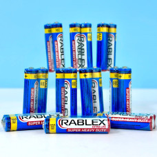 Батарейка сольова Rablex 1.5V АAA R03P міні-пальчикова