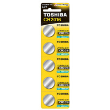 Батарейка літієва Toshiba CR2016 BP Lithium 