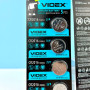 Батарейки літієва Videx CR2016/5000LC 3V