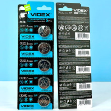 Батарейки літієва Videx CR2032/5004LC 3V