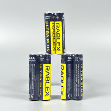 Батарейки Rablex Ultra Plus Alkaline 1.5V AAA LR03