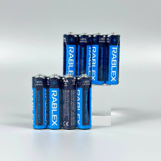 Батарейка солева Rablex 1.5V AA R6P пальчикова