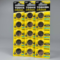 Батарейка Toshiba Lithium CR2025 3V (5шт.)