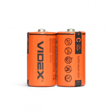 Батарейка Videx 1.5V R14P, C (2шт.)