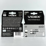 Акумулятор Videx Rechargeable R03, AAA 600mAh 1.2V (HR03, AAA,NiMN)