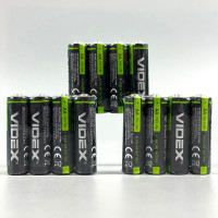 Батарейка VIDEX ALKALINE 1.5V AA LR6 (4шт.)