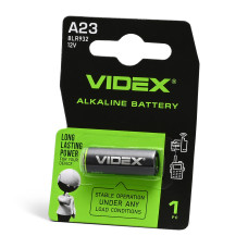 Батарейка VIDEX ALKALINE A23, E23A, 8LR932 12V