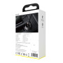 Автомобільний зарядний пристрій (адаптер) Baseus Digital Display 2USB 4.8A 24W (CCBX-0G, CCBX-0S)