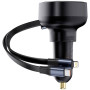 Автомобільний зарядний пристрій Baseus Enjoyment Pro Car Charger USB+Retractable Type-C+Lightning Cable 60W (C00057802111-02)