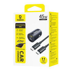 Автомобільний зарядний пристрій Baseus PrimeTrip VP2 45W Type-C to Type-C (C0206800)
