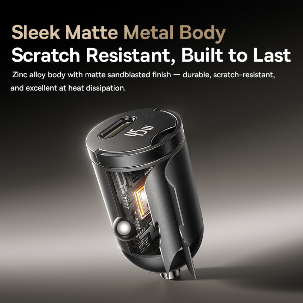 Автомобільний зарядний пристрій Baseus PrimeTrip VP2 45W Type-C to Type-C (C0206800)