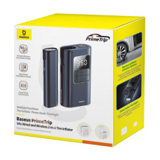 Автомобільний компресор Baseus PrimeTrip VA1 Wired and Wireless 2in1 Tire Inflator (C11169001121-00)