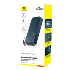 Автомобільний пускозарядний пристрій Baseus PrimeTrip VJ1 Supercapacitor Car Jump Starter 1200A (C00269000121-00)