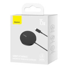 Бездротовий зарядний пристрій Baseus Simple Mini3 15W (CCJJ040001)