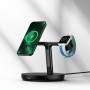 Бездротовий зарядний пристрій Baseus Swan 3in1 Magnetic 20W (WXTE000101)
