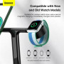 Бездротовий зарядний пристрій Baseus Swan 3in1 Magnetic 20W (WXTE000101)