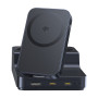 Бездротовий зарядний пристрій Baseus Nomos ND11 6in1 Charging Station Magnetic Wireless 67W 1.5m (E00078801123-00)