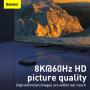Кабель Baseus High Definition Series HDMI 8K to HDMI 8K 2m (CAKGQ-K01)