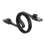 Кабель мережевий патч-корд для інтернету Baseus High Speed Six RJ45 Gigabit плоский 1m (PCWL-B01)