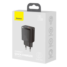Мережевий зарядний пристрій Baseus Compact PD20W (CCXJ-B01, CCXJ-B02)